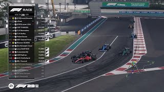 Craziest final corner in league racing EVER?! - CDR F1 Abu Dhabi