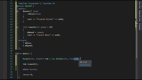 Template Parameters C++