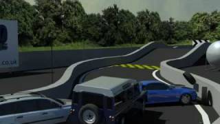 3DS Max Reactor.  Toy Car Test 5