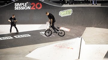 Felix Prangenberg wins Simple Session 20 | BMX STREET | raw winning run