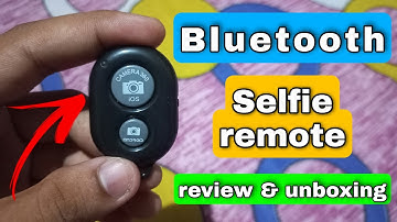 Bluetooth Selfie Remote Control with Camera Shutter Button for iOS & Android 2021 || Diljale 🔥 Bhai
