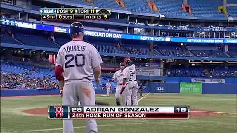 2011/09/07 Adrian's solo homer