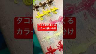 タコが釣れまくるカラーの使い分け #shorts #short