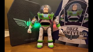 Robosen Living Toy Story Buzz Lightyear Unboxing 4K
