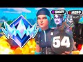 54 Kills In Unreal Rank  + Handcam | Ft. FaZe Sway x Mero (Fortnite Chapter 5)