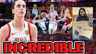 Caitlin Clark DOUBLE DOUBLE IN TEAM USA DEBUT HISTORICAL PERFORMANCE 200k TICKETS SOLD!