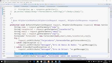 CRUD simples em MVC-2 com JDBC, Servlets, Jsp, Jstl, Tomcat, Mysql - Parte 3