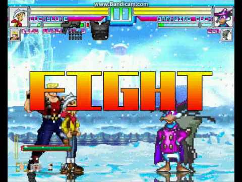 M U G E N Episode 698 Lucky Luke Me And Duke Nukem Vs Darkwing Duck And Zim 