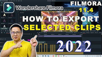 How to Export Selected Clips in Filmora 11