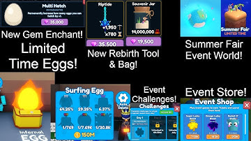SUMMER FAIR UPDATE PART 1! New World, Event Challenge & Shop, + MORE! Roblox Mining Simulator 2