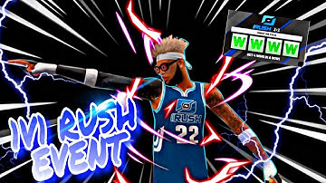 DESTORYING EVERYONE ANKLES AT 1V1 RUSH EVENT W/ A DEMIGODBUILD ON NBA 2K20 *FACE CAM *