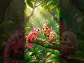 #DreamTrackAI "Red green blue wow, Mango Potato dancing now!" #3danimation