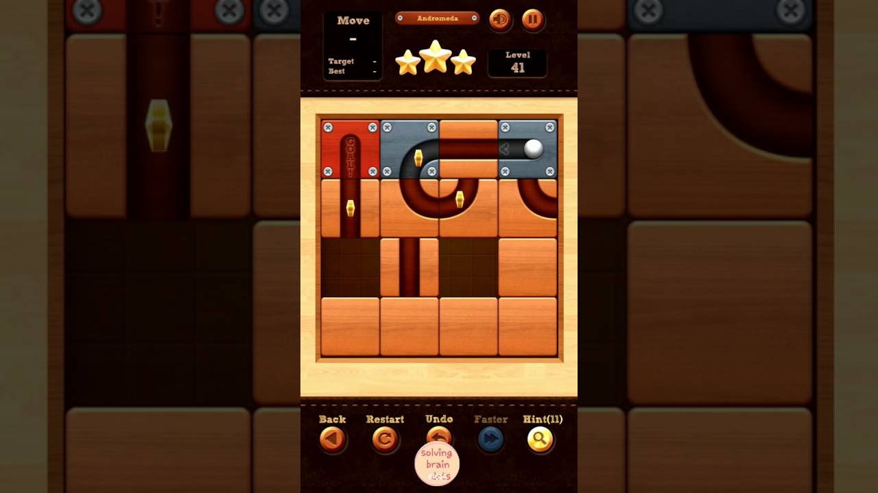 Roll the Ball : Andromeda level 41