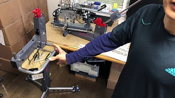 StringwayストリングウェイMS200 Vs ML100とMスタンドガット張り機比較致します