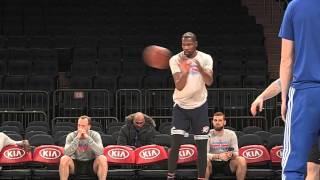 KEVIN  DURANT  PREGAME WARMUP: 1.26.2016