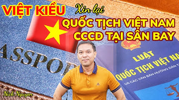 VIỆT KIỀU MUỐN XIN LẠI QUỐC TỊCH VIỆT NAM, LÀM CĂN CƯỚC CÔNG DÂN TẠI SÂN BAY TSN || Nick Nguyen