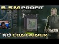 Zero to hero with no container  65 million rouble profit  escape from tarkov