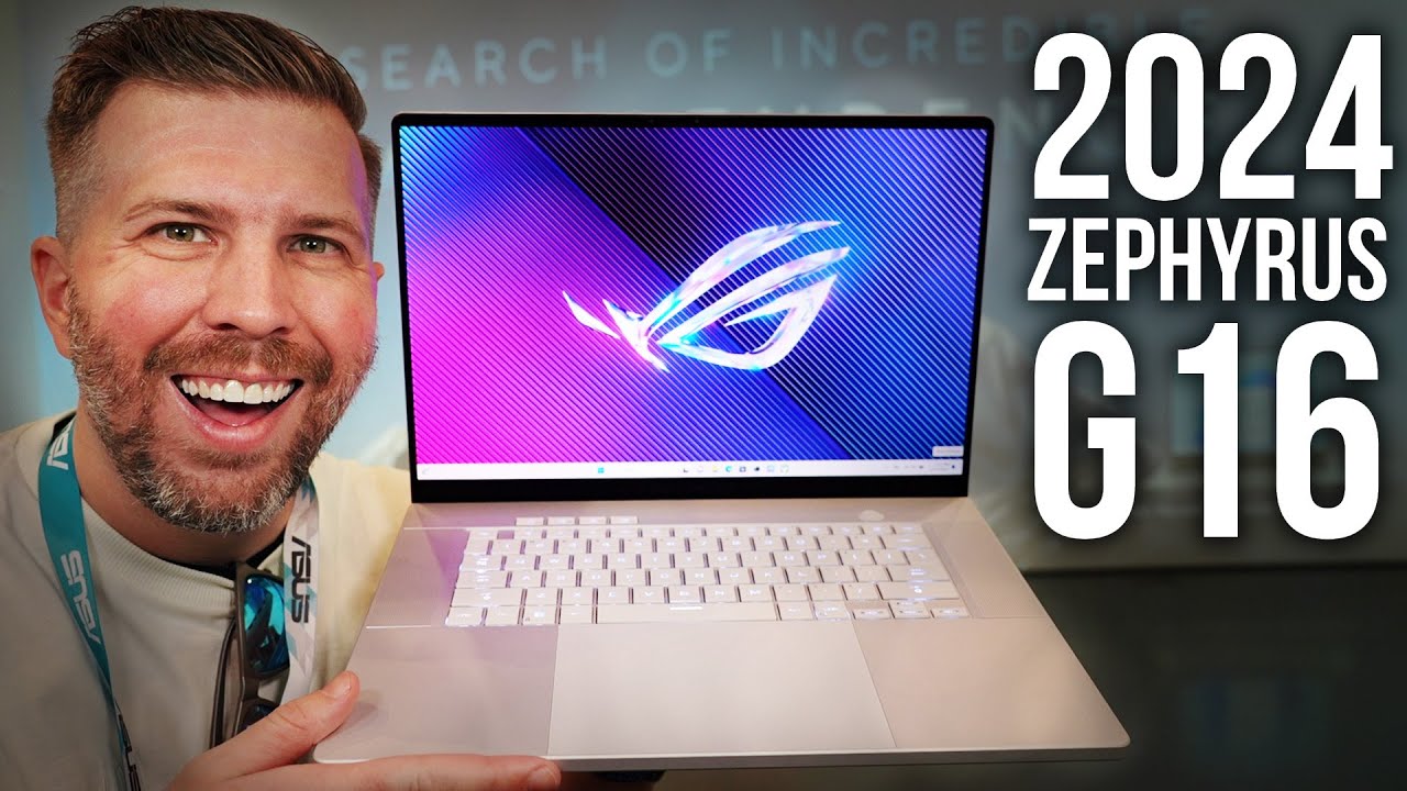 2024 Asus Zephyrus G16 Hands On Overview! 240 Hz OLED, CNC Aluminum
