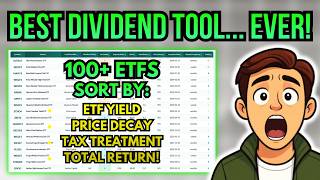EVERY Top Dividend ETFs: Yields, Total return, NAV decay, Tax treatment & MORE!