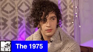 the 1975s matt healy talks makeup making out why music genres are dead mtv news