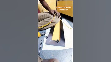 Häfele Channel Installation | Laquared Glass Kitchen | Comfort Interiors | Best Interiors in Chennai