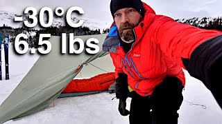 Warmest Winter Camping Sleep System // Go below -30℃