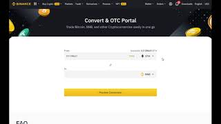 How To Convert Ethereum (ETH) to Binance (BNB) Token on Binance Exchange