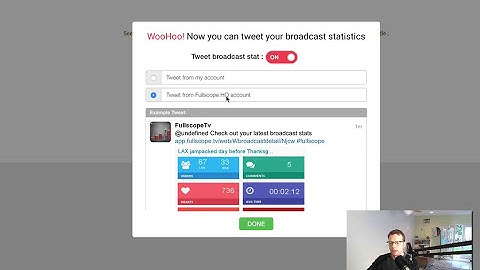 Fullscope.Tv Analytic/Marketing for Periscope New Tweet Feature