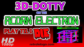 3D Dotty on the Acorn Electron - Play Til I Die