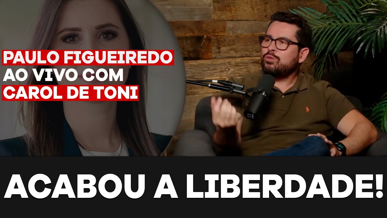 ACABOU A LIBERDADE! – Paulo Figueiredo e Carol de Toni Falam Sobre a Supressão de Direitos no Brasil