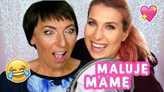 ♦ Challenge: Maluję moją mamę na Dzień Matki! 😂 ♦ Agnieszka Grzelak Beauty