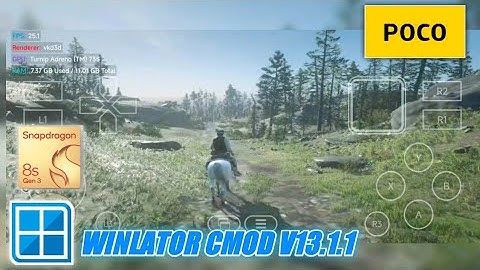 RED DEAD REDEMPTION 2 - WINLATOR CMOD 13.1.1. POCO F6