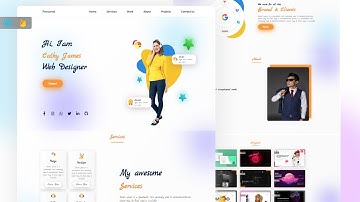 Modern Portfolio - Using ReactJs & Firebase | GSAP Animations | For Beginners - In 4.30 Hrs