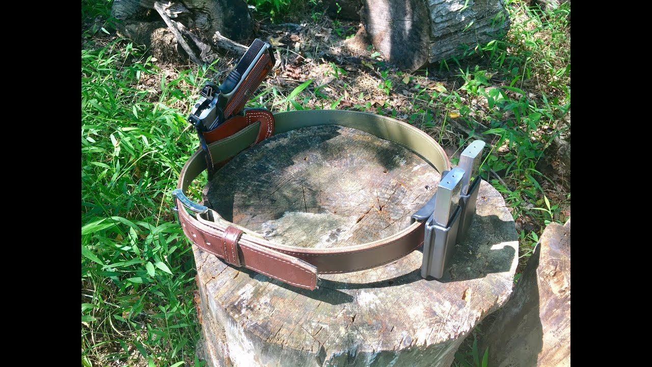 Magpul Tejas Leather El Original Gun Belt Review YouTube