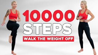 10000 STEP FAST WALKING Workout 1 Hour Fat Burning Endurance Knee friendly No Jumping