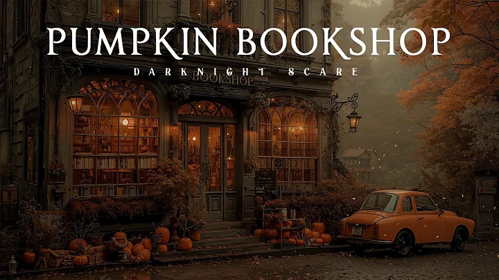 Autumn Dark Academia Bookstore Vibes | Melancholic Piano, Violin & Cello with Rain | Gothic Ambience