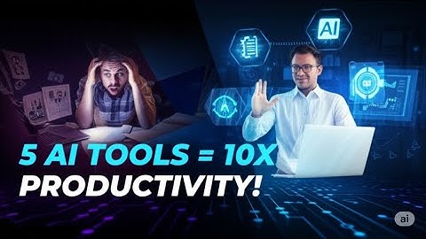 Boost Your Productivity NOW with These 5 Amazing AI Tools!