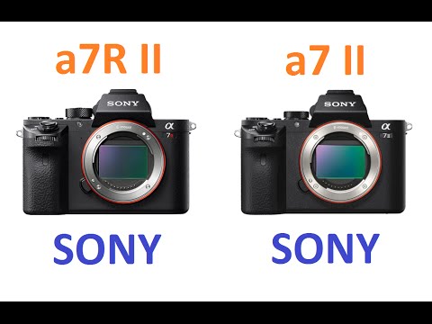 Sony a7R II vs Sony a7 II