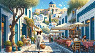 Greece 🇬🇷 Santorini, Mykonos, Athens | 4K-HDR 60fps Walking Tour