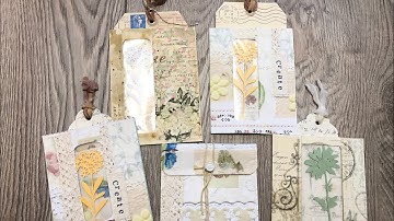 EASY ♻️ Window Pocket Flip Out - Reuse Junk Mail Envelopes - Tutorial - Use Your Scraps - JJ Ideas