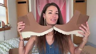 Vivaia.com MORE waterproof SHOES UNBOXING and try on haul!