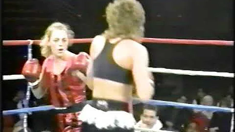 Bonnie Canino vs Sandra Strong Nov. 1992 USA Kickb...