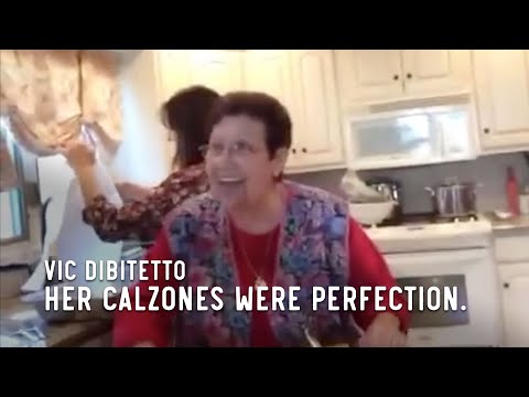 Her calzones were perfection.