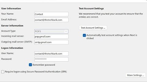 How to Setup Outlook 2016 Email account | Outlook 2016/365 POP/IMAP Configuration