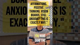 Mindset work alone will never heal your fear. Here's why.