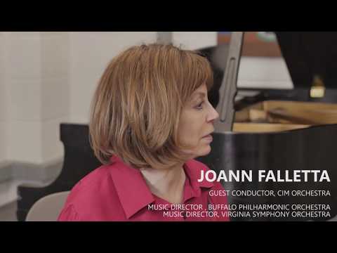 Conductor JoAnn Falletta at CIM