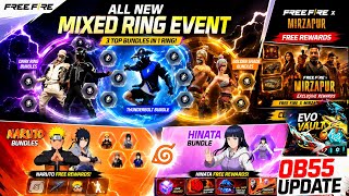 Golden Shade Return, Naruto Collab | Upcoming Events In Free Fire😍|Free Fire New Event |FF New Event