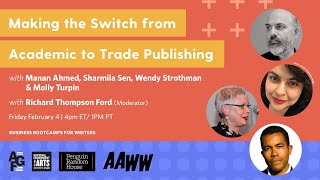 Making the Switch from Academic to Trade Publishing
