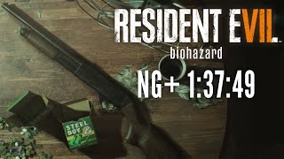 Resident Evil 7 - New Game+ Speedrun in 1:37:49 [Personal Best]