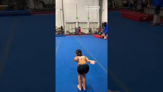 Roundoff double back handspring #gymnastics #shorts